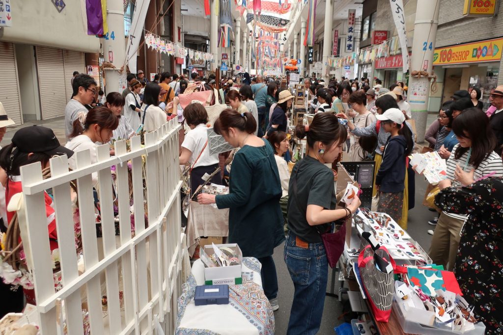 2019.5.5 第19回杜の宮市での「はんじょうアート」